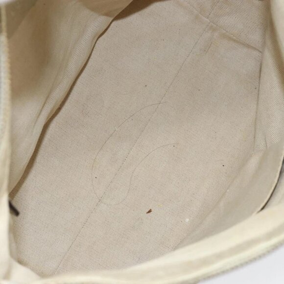 GUCCI GG Canvas Web Sherry Line Pretty Bag Beige Gold - Picture 13 of 15
